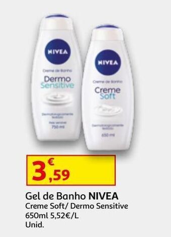 Gel de banho nivea