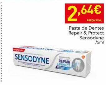 Recheio Pasta de dentes sensodyne promoção