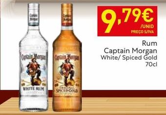 Recheio Rum captain morgan promoção