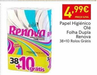 Recheio Papel higiênico renova promoção