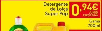 Recheio Detergente lavalouça super pop promoção