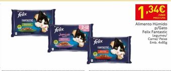 Recheio Ração para gatos felix promoção