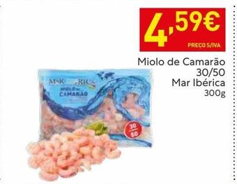 Recheio Camarão mar ibérica promoção