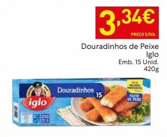 Recheio Palitos de peixe iglo promoção