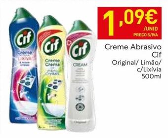 Recheio Limpadores cif promoção
