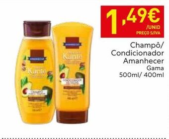 Produtos para o cabelo amanhecer