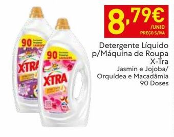 Recheio Detergente líquido x-tra promoção