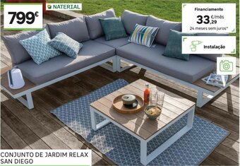 Leroy Merlin Conjunto De Jardim Relax San Diego promoção