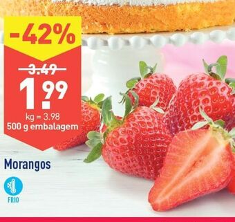 ALDI Morango promoção
