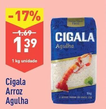 ALDI Arroz cigala promoção