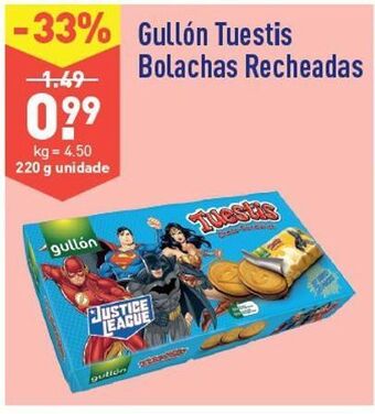 ALDI Biscoito e bolacha gullon promoção