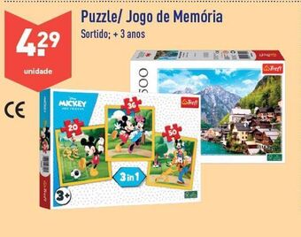 ALDI Quebra cabeça promoção