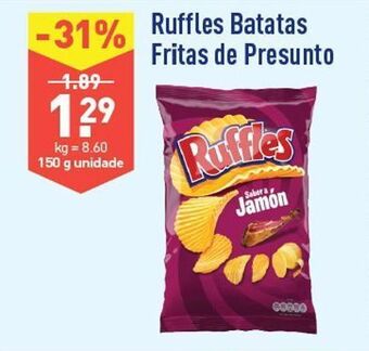 ALDI Batata chips ruffles promoção