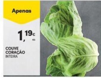 Continente Couve Coração 1kg promoção
