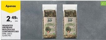 Continente Sementes Abobora Biológicas Continente Bio 200g promoção