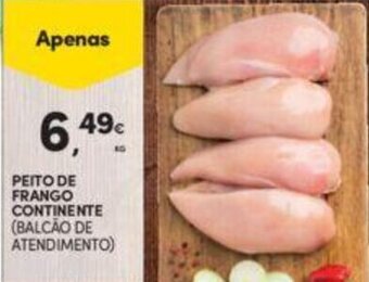 Continente Peito de Frango Continente 1kg promoção