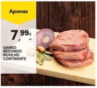 Continente Ganso Redondo Novilho continente promoção