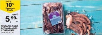 Continente Tentáculos de Pota grandes Continente 1kg promoção