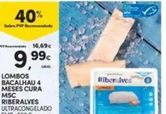 Continente Lombos Bacalhau 4 Meses Cura MSC Riberalves promoção