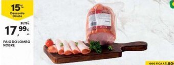 Continente Paio do Lombo Nobre 1kg promoção