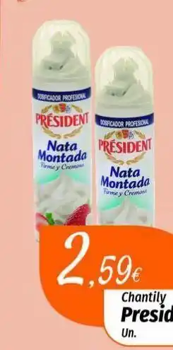 Miranda Supermercados Chantilly président promoção
