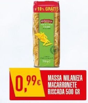 Miranda Supermercados Macarrão milaneza promoção