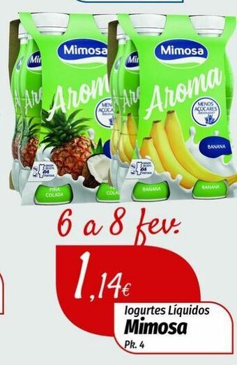 Miranda Supermercados Iogurte mimosa promoção