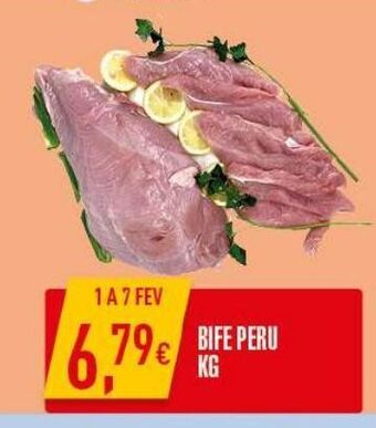 Miranda Supermercados Filé de peru promoção