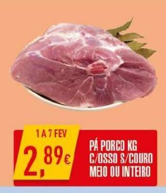 Miranda Supermercados Carne suína promoção