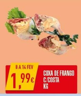 Miranda Supermercados Coxa de frango promoção