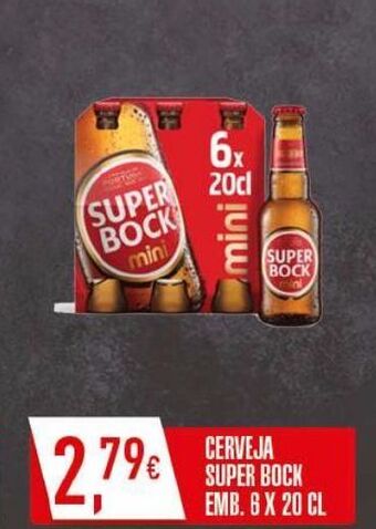 Miranda Supermercados Cerveja super bock promoção