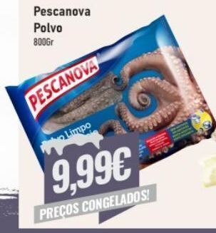 Belita Polvo pescanova promoção
