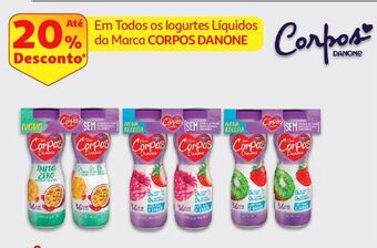 Auchan Iogurte magro corpos danone promoção