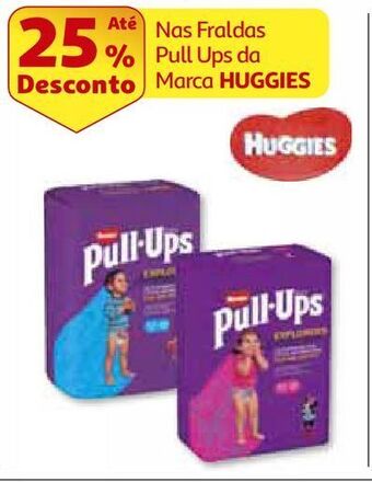 Auchan Fralda cueca huggies pull ups promoção