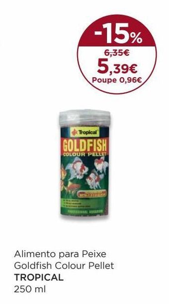 El Corte Inglés Comida para peixes promoção