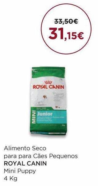 El Corte Inglés Ração para cães royal canin promoção