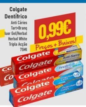 Belita Pasta de dentes colgate promoção