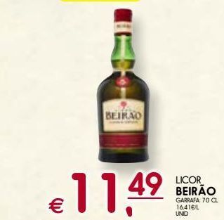 Meu Super Licor beirão promoção