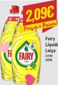 Belita Detergente lavalouça fairy promoção