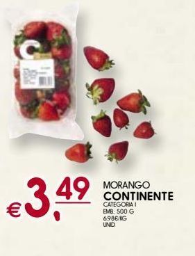 Meu Super Morango continente promoção