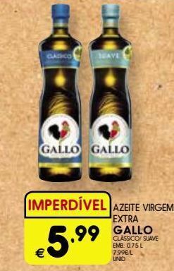 Meu Super Azeite virgem gallo promoção