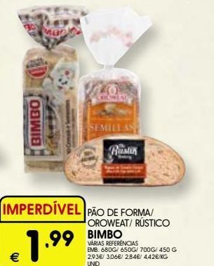 Meu Super Pão de forma bimbo promoção