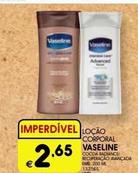 Meu Super Loção hidratante vaseline promoção