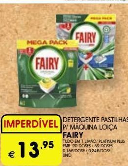 Meu Super Detergente fairy promoção
