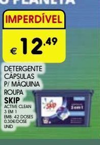 Meu Super Detergente em cápsulas skip promoção