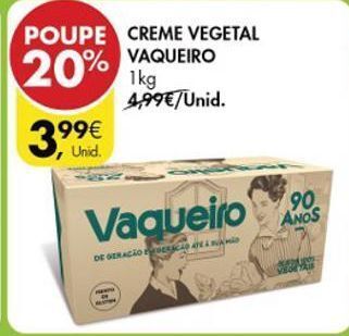 Pingo Doce Margarina vegetal vaqueiro promoção
