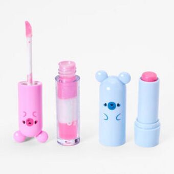 Claire's Chibi panda lip gloss set - 2 pack promoção