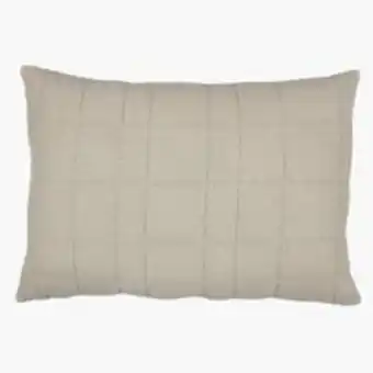 Almofada lombar valmue 50x70 bege