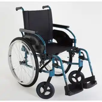Cadeira de rodas action 1r azul t45.5