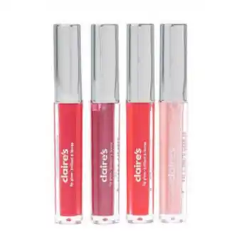 Cherry & berry shimmer lip gloss set - 4 pack
